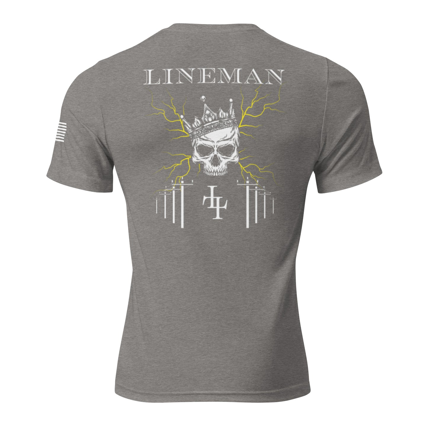 Lineman Crowned Skull / Premium t-shirt