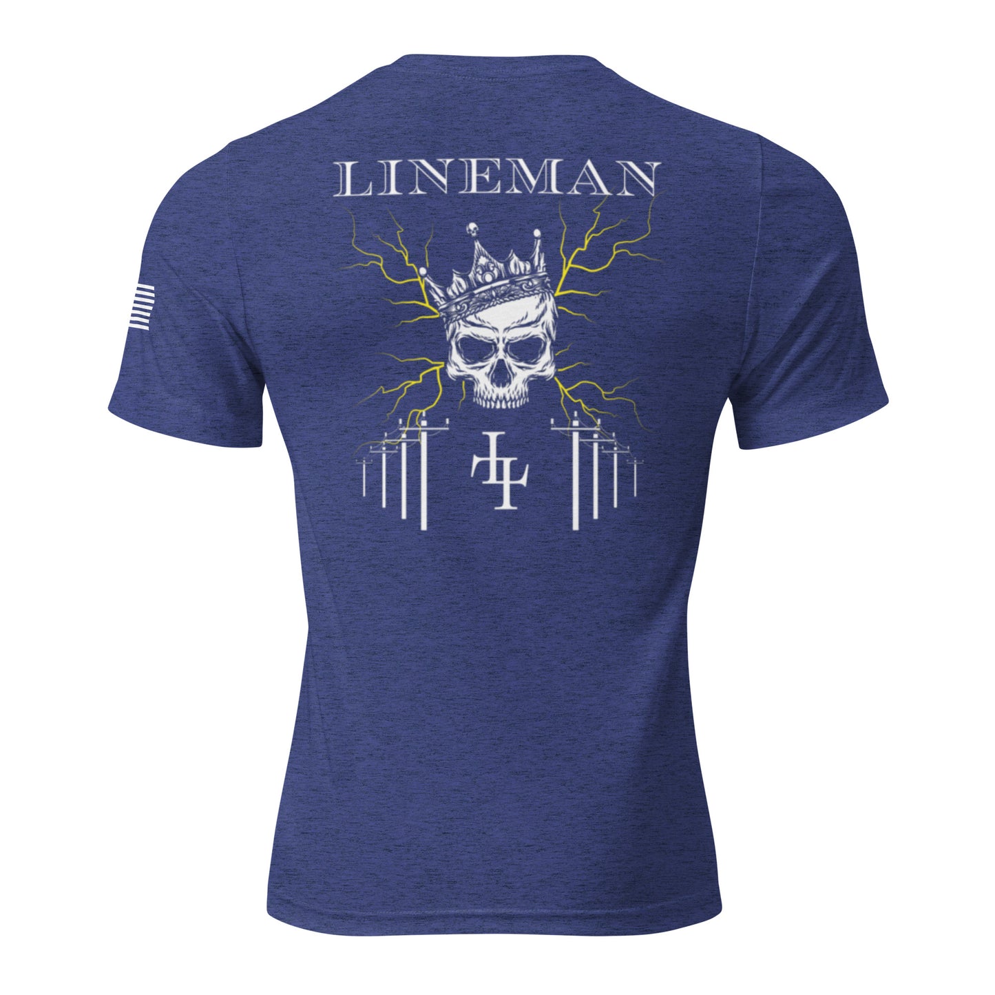 Lineman Crowned Skull / Premium t-shirt