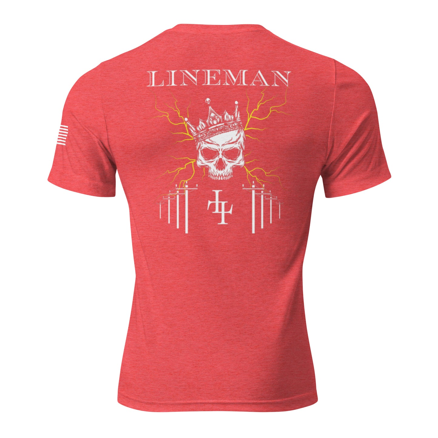 Lineman Crowned Skull / Premium t-shirt