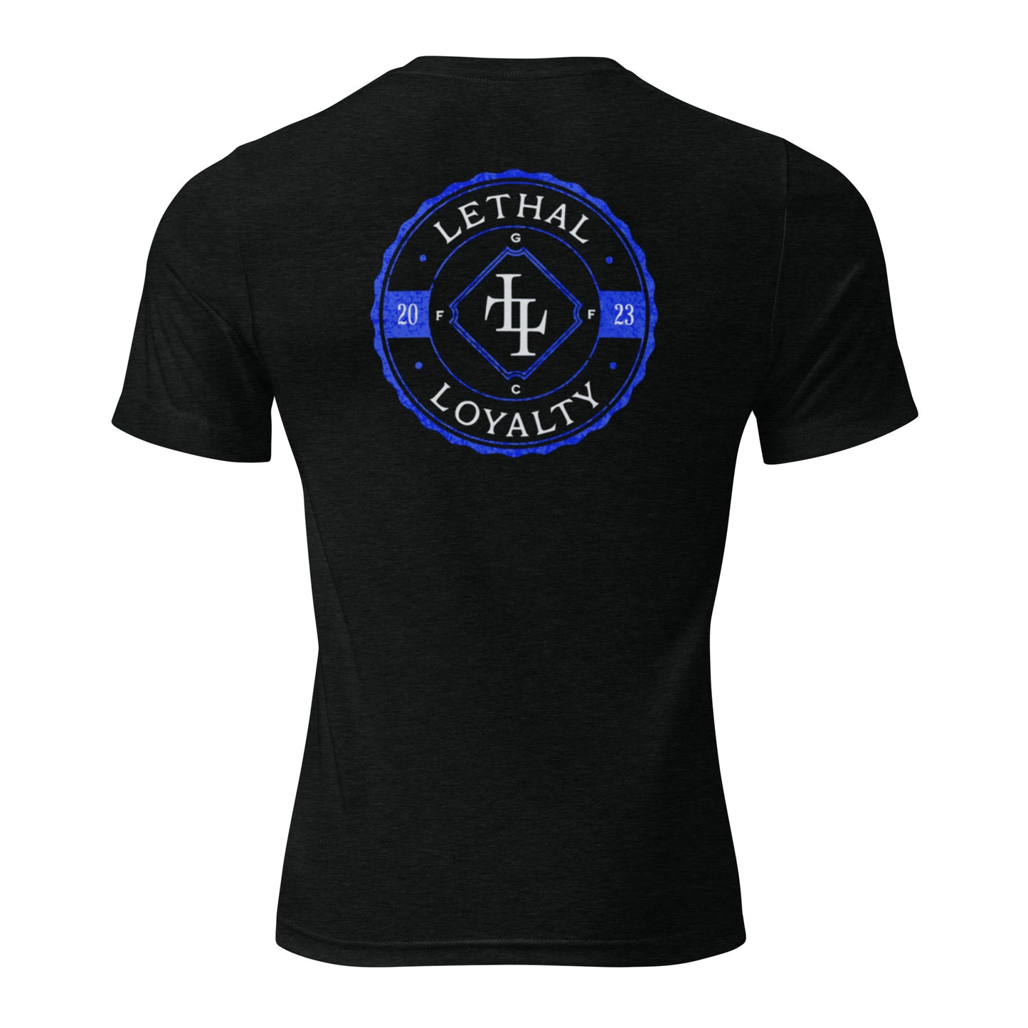 Blue LL Badge / Premium t-shirt