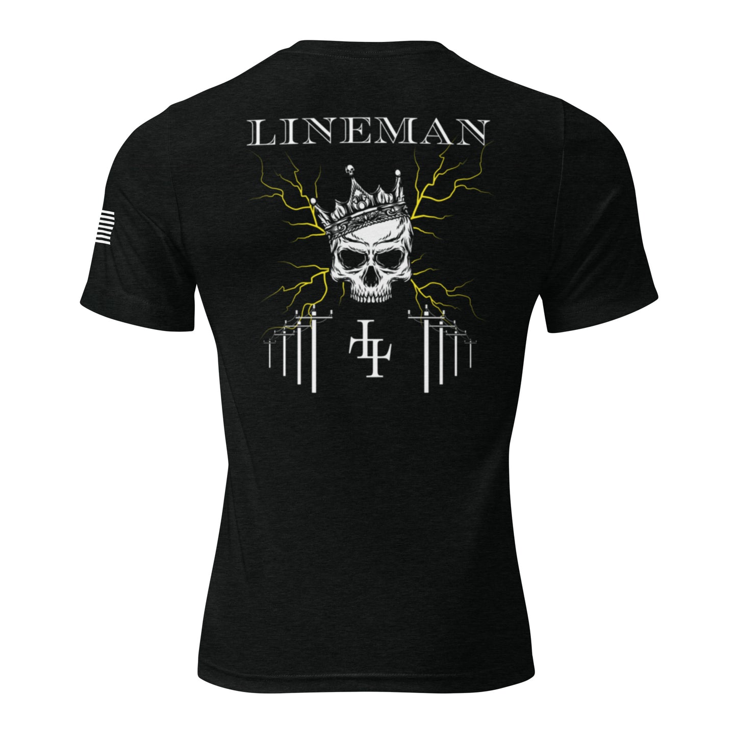 Lineman Crowned Skull / Premium t-shirt